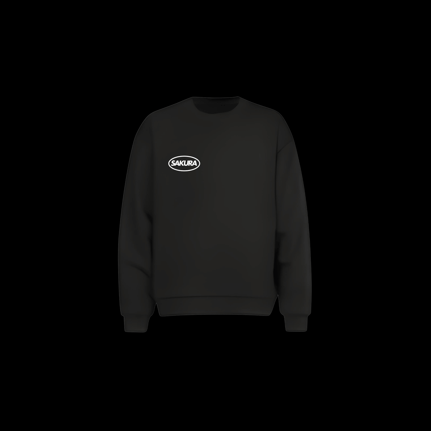 KUROKAMI SWEATSHIRT BLACK