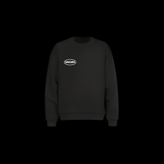 KUROKAMI SWEATSHIRT BLACK