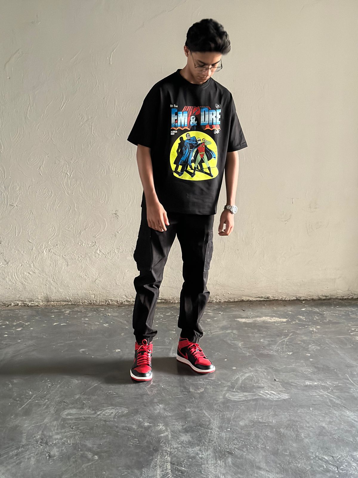 EM&DRE TSHIRT BLACK