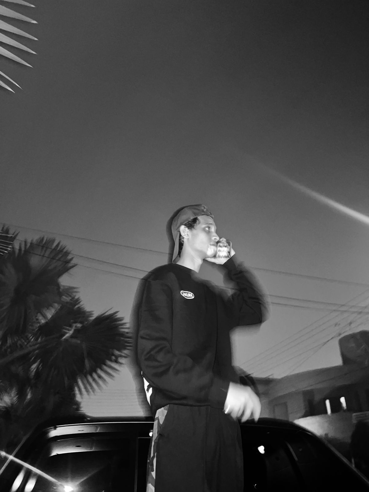 KUROKAMI SWEATSHIRT BLACK